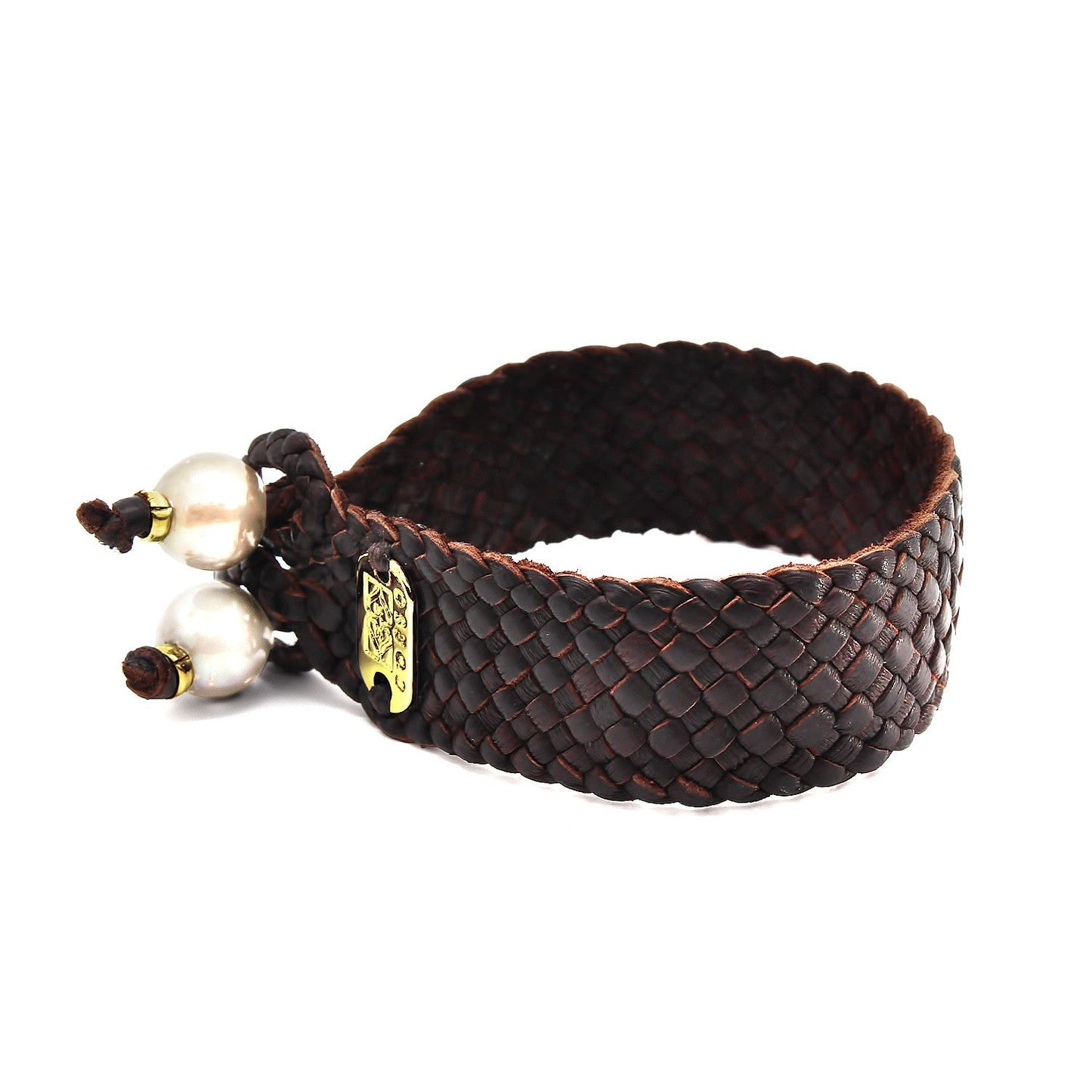 NATTE DOUBLE WHITE PEARL