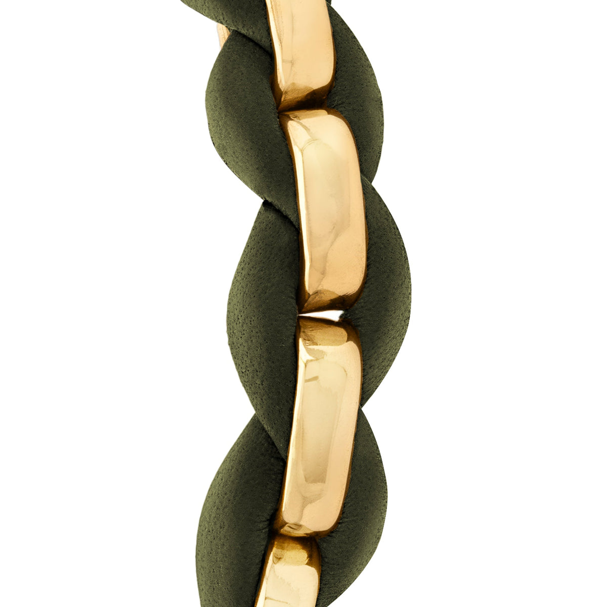 Gold Olive Chain Bracelet