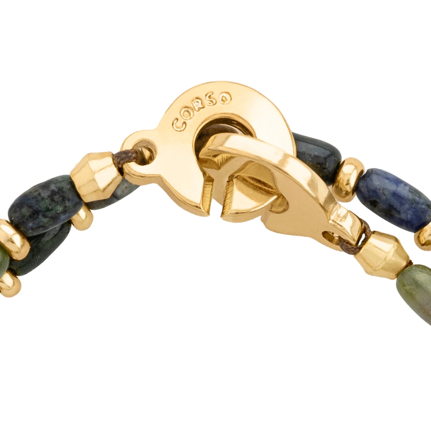Suo Sea lapis lazuli Gold Bracelet