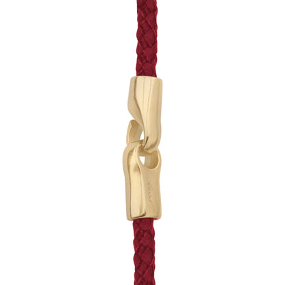 Collar de 58cm de piel natural de borrego en trenza redonda de 4 hilos, con piedras semipreciosas 8mm, con semillas en baño de oro de 22K - Joyería y bisutería fina