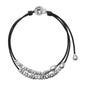 Collar choker de piel natural de borrego, con semillas y perlas en baño de plata esterlina .925 - Joyería y bisutería fina