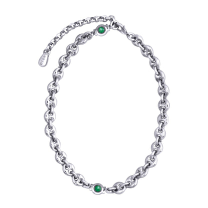 MATERA CHOKER SILVER