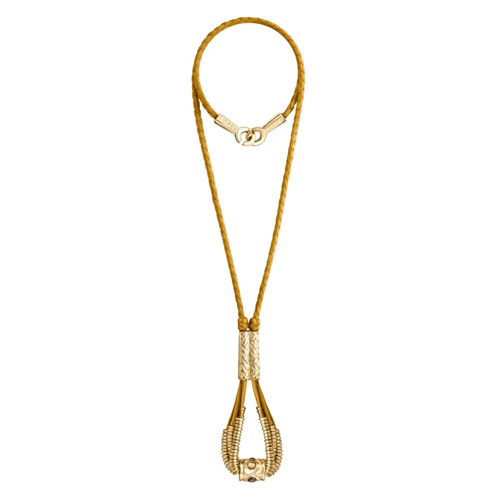 Collar Baño de Oro 22K o rodio, piedra central pirita facetadas - Joyería y bisutería fina