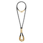 Collar Baño de Oro 22K o rodio, piedra central pirita facetadas - Joyería y bisutería fina