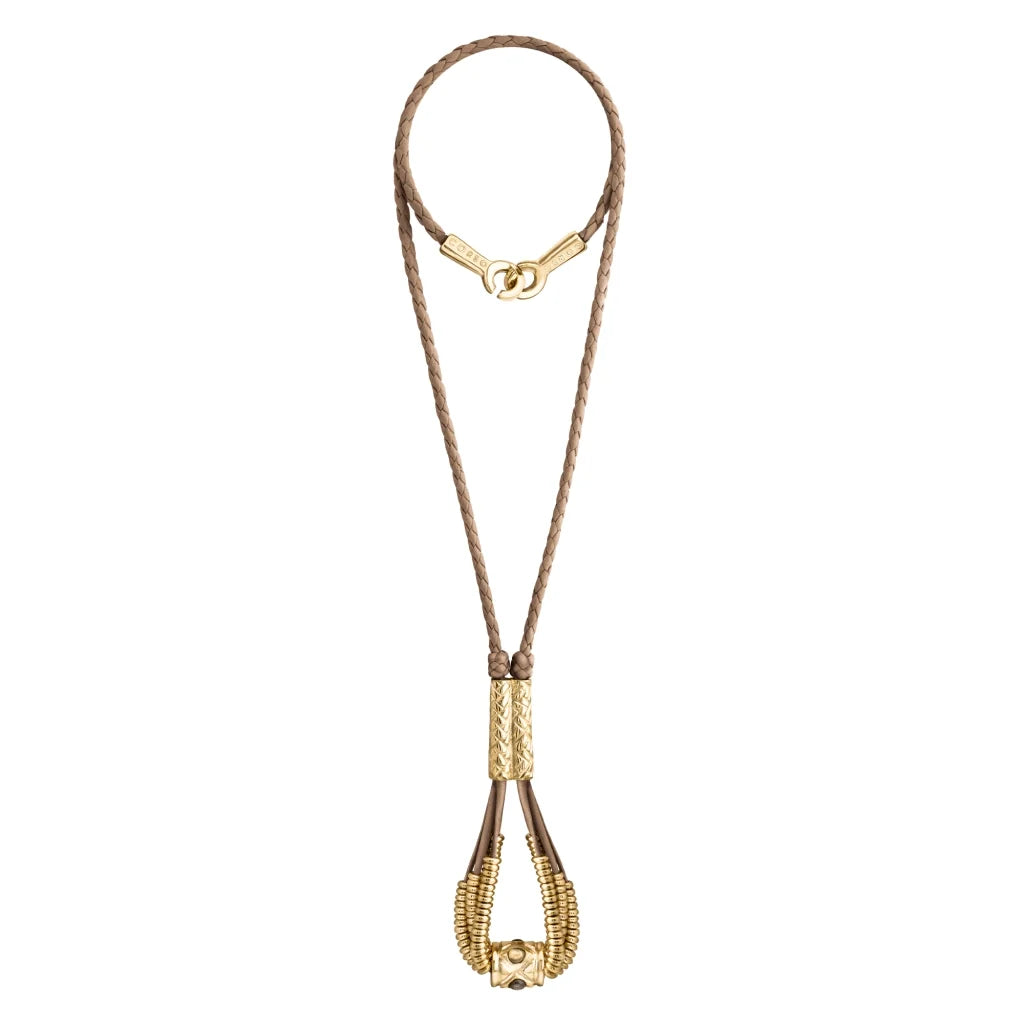 Collar Baño de Oro 22K o rodio, piedra central pirita facetadas - Joyería y bisutería fina