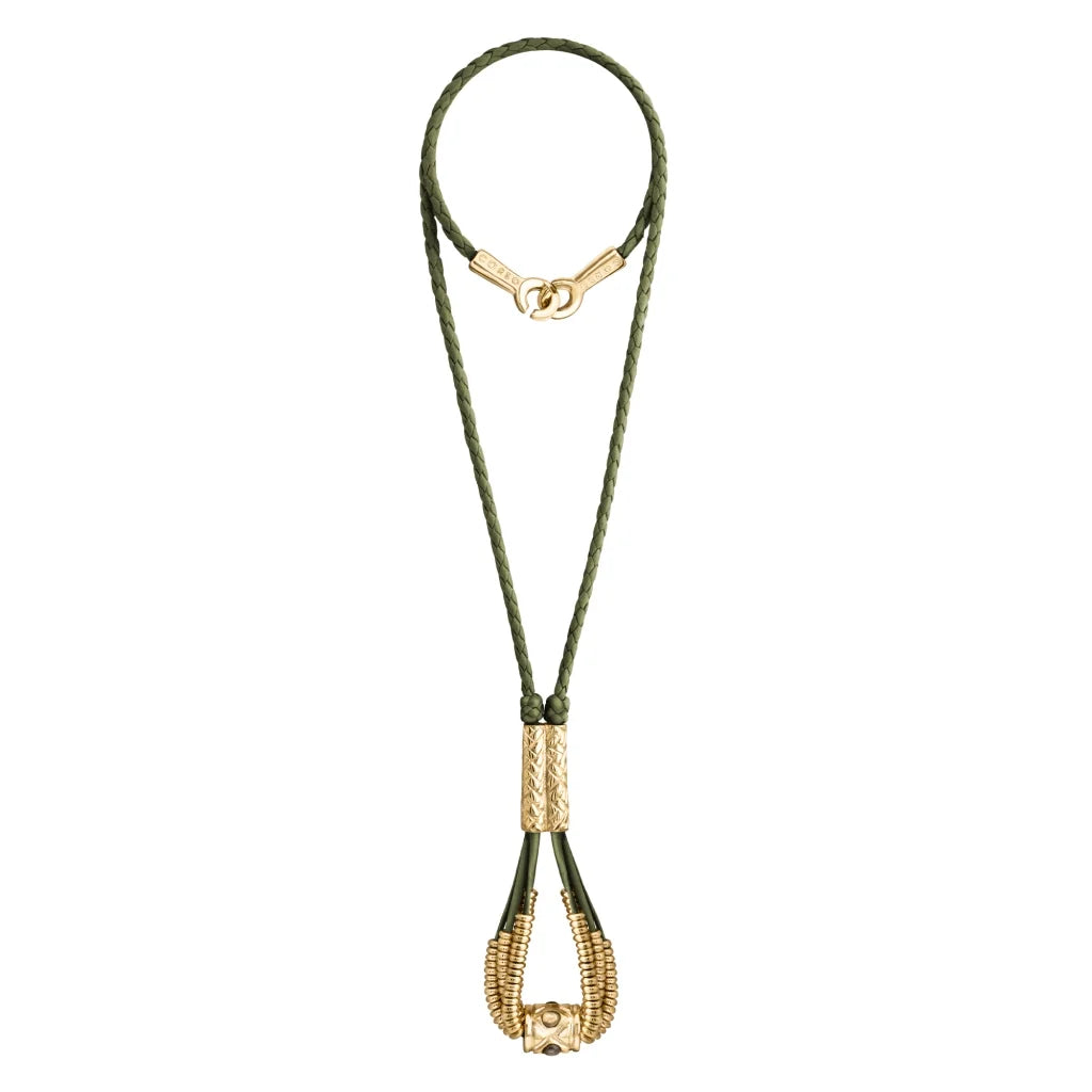 Collar Baño de Oro 22K o rodio, piedra central pirita facetadas - Joyería y bisutería fina