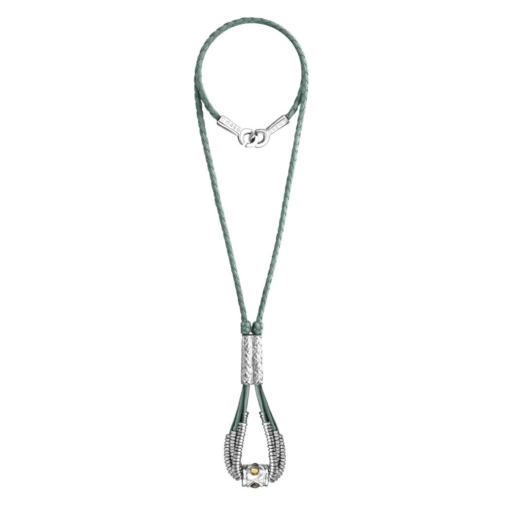 Collar Baño de Oro 22K o rodio, piedra central pirita facetadas - Joyería y bisutería fina