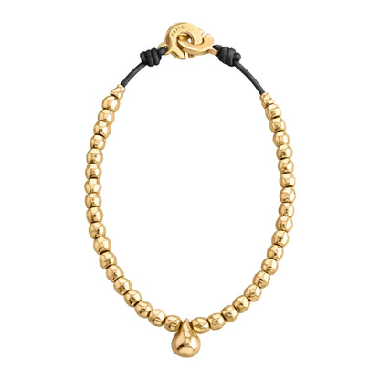 Collar choker en baño de Oro 22K, con dije de perla australiana - Joyería y bisutería fina