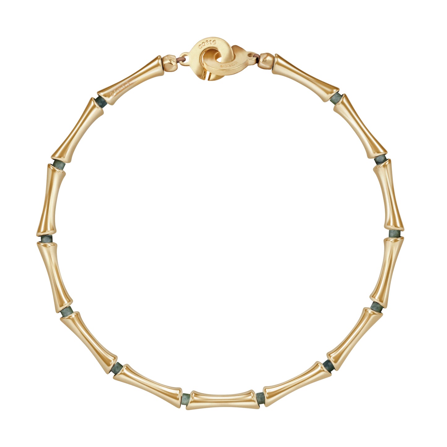 Bamboo Stone Choker Gold