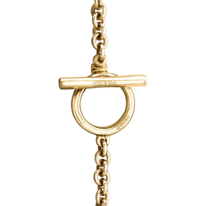 Collar Baño de Oro 22K o rodio, Cuarzo blanco central, Colgante tipo borla, cierre Omega - Joyería y bisutería fina
