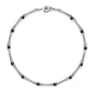 Choker Bañado en Rodio, Piedras, Cuentas tubulares - Joyería y bisutería fina