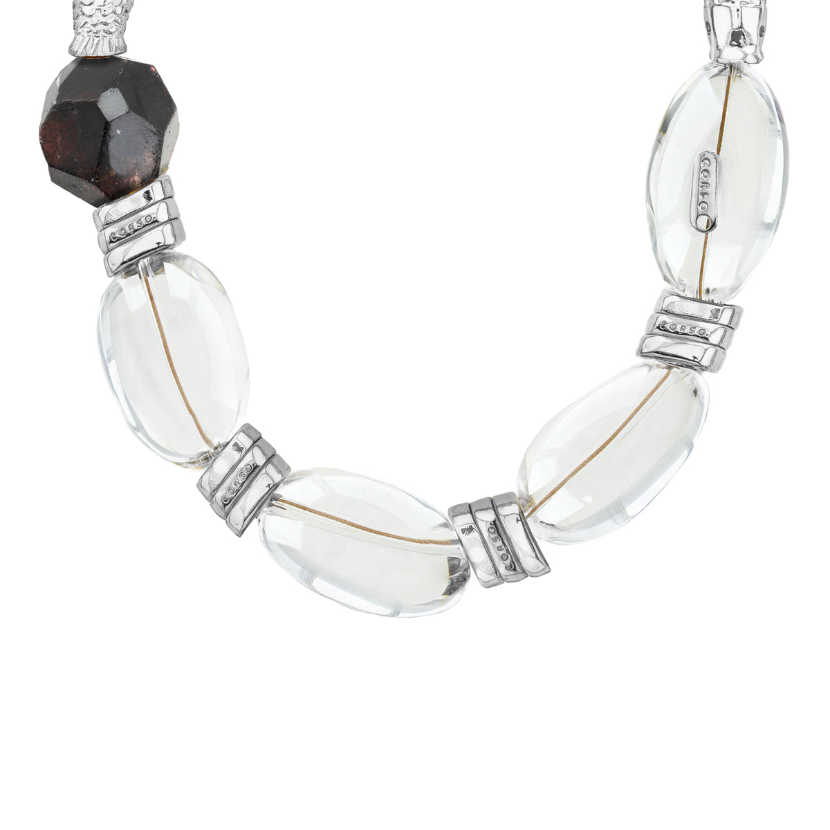 Biwa Silver Choker