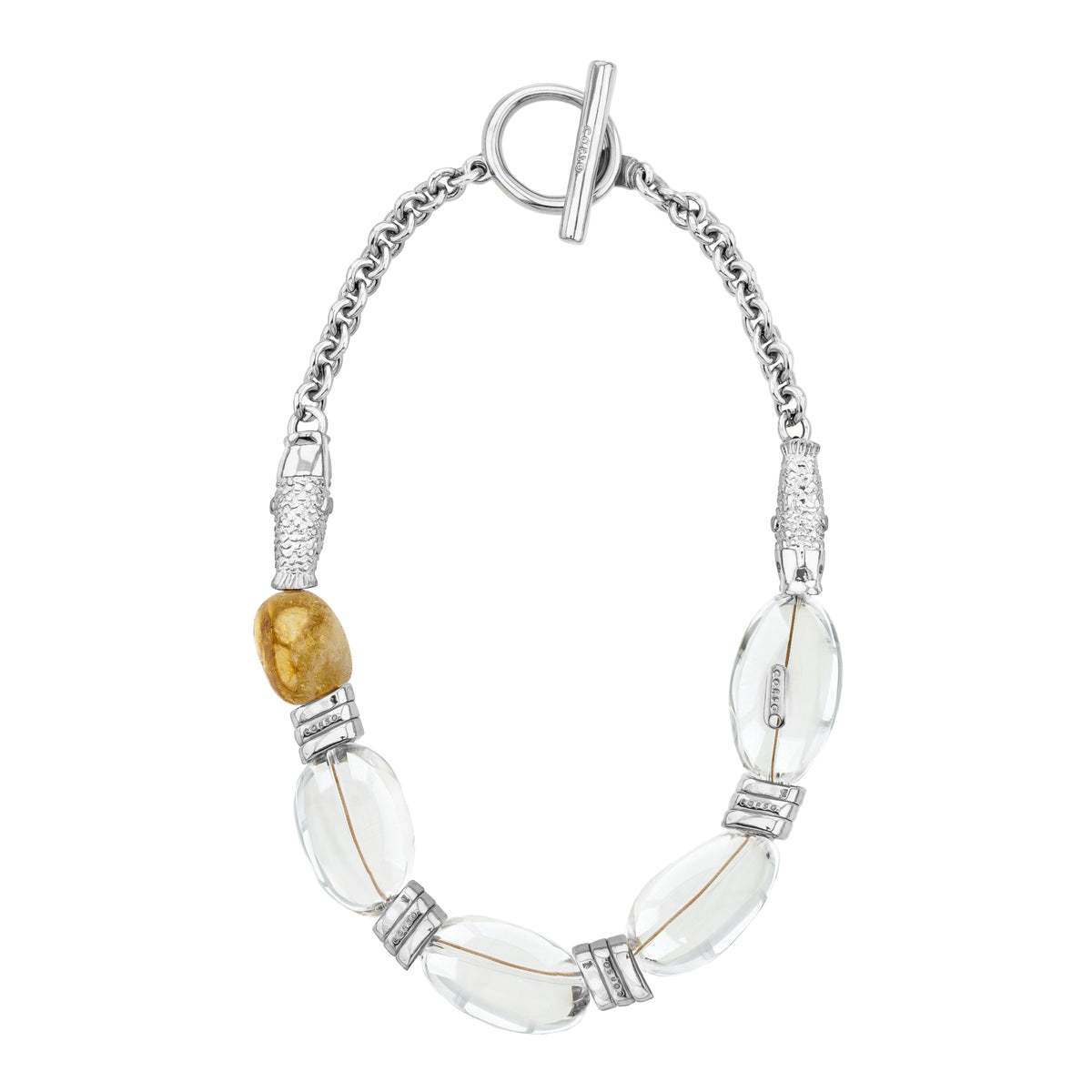 Biwa Silver Choker