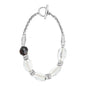 Biwa Granate Silver Choker