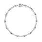 Bamboo Stone Choker Silver