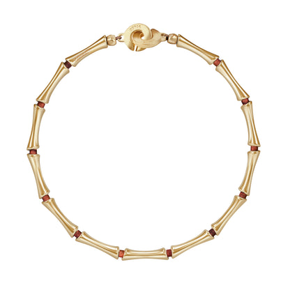 Bamboo Stone Choker Gold