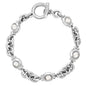 Ponza White Pearl Silver Bracelet
