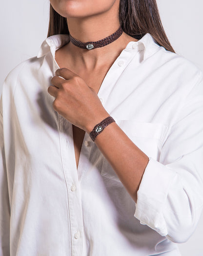ESTERA CHOKER SILVER