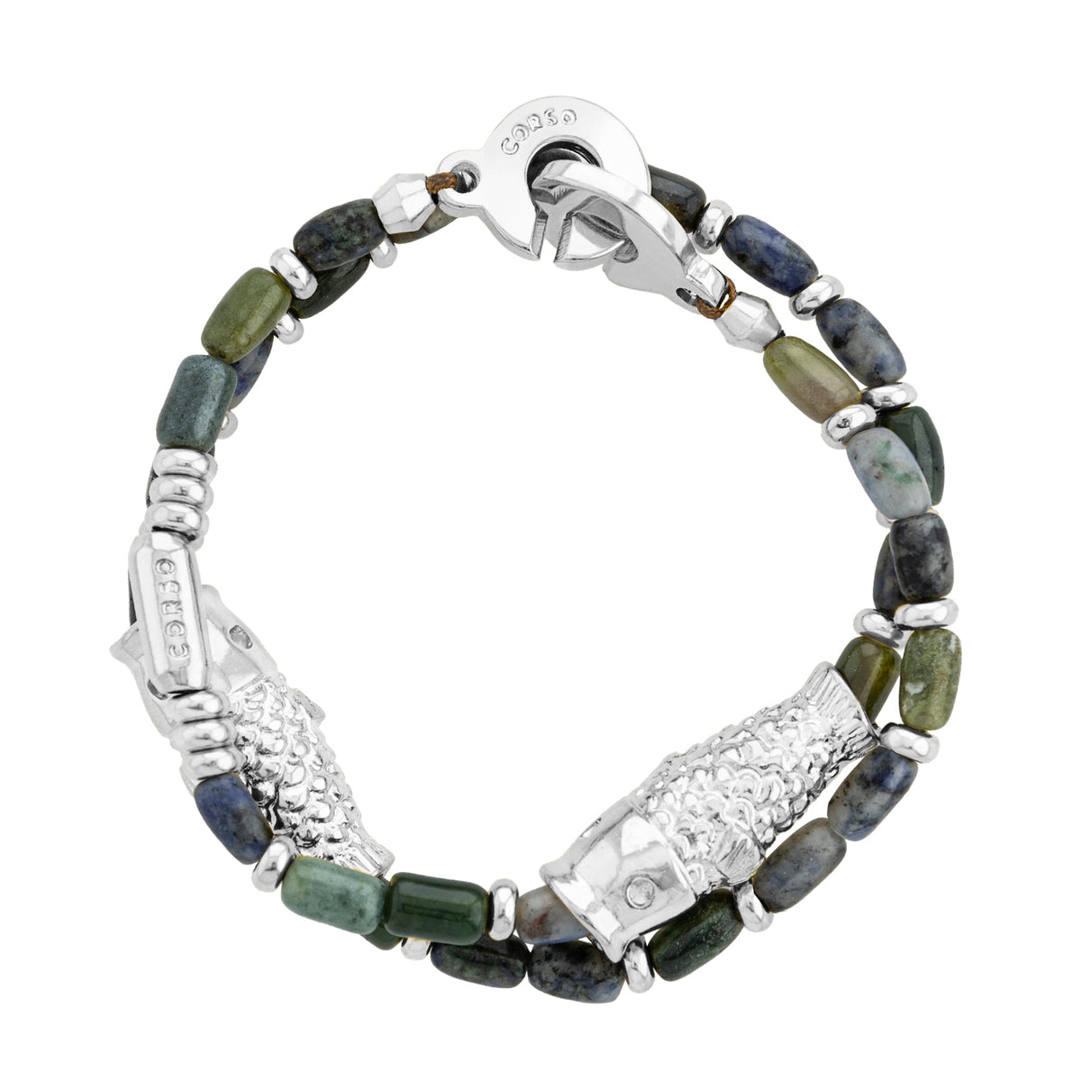 Mar de Suo Lapislázuli Silver Bracelet