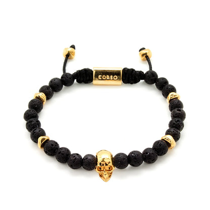 MINI SKULL GOLD