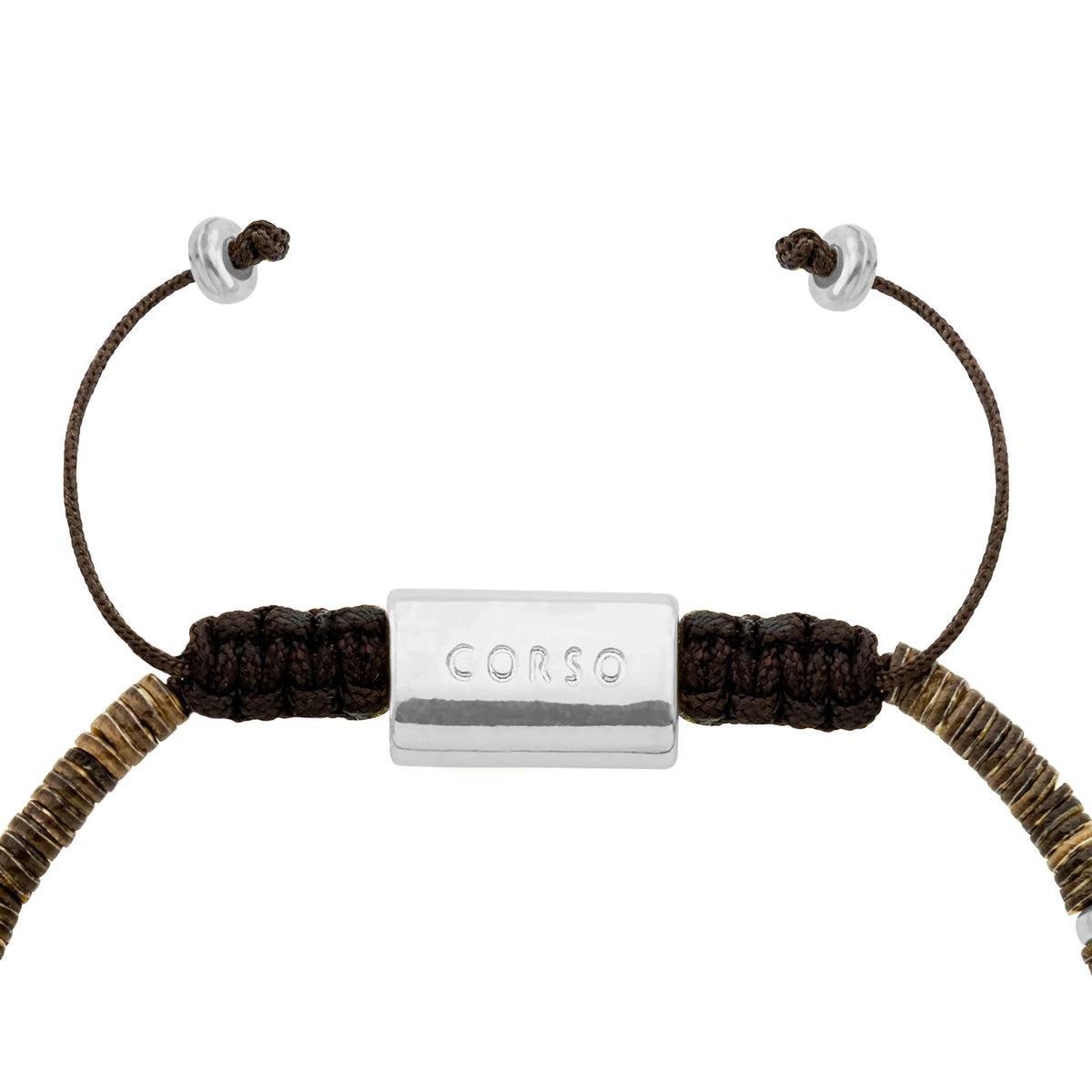 Pulsera baño de Rodio, Conchas filipinas - Joyería y bisutería fina