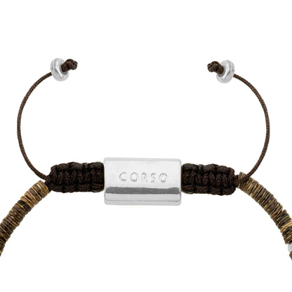 Pulsera baño de Rodio, Conchas filipinas - Joyería y bisutería fina