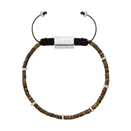Pulsera baño de Rodio, Conchas filipinas - Joyería y bisutería fina
