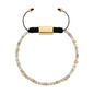 Pulsera en baño de Oro 22K, Conchas filipinas talladas a mano de 3mm - Joyería y bisutería fina