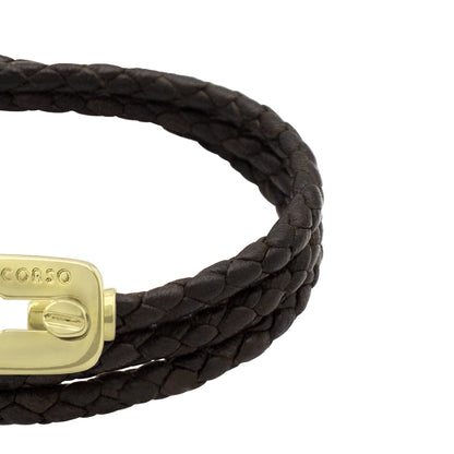 Pulsera baño de Oro 22K, Piel de borrego - Joyería y bisutería fina