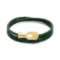 Pulsera baño de Oro 22K, Piel de borrego - Joyería y bisutería fina