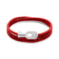 Pulsera baño de Rodio, Piel de borrego - Joyería y bisutería fina
