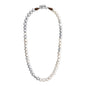 Choker Baño de Oro 22K o rodio, Perlas Japonesas, Perlas Tahitianas, piel natural de borrego - Joyería y bisutería fina