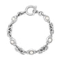 Ponza White Pearl Silver Bracelet