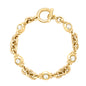 Ponza White Pearl Gold Bracelet
