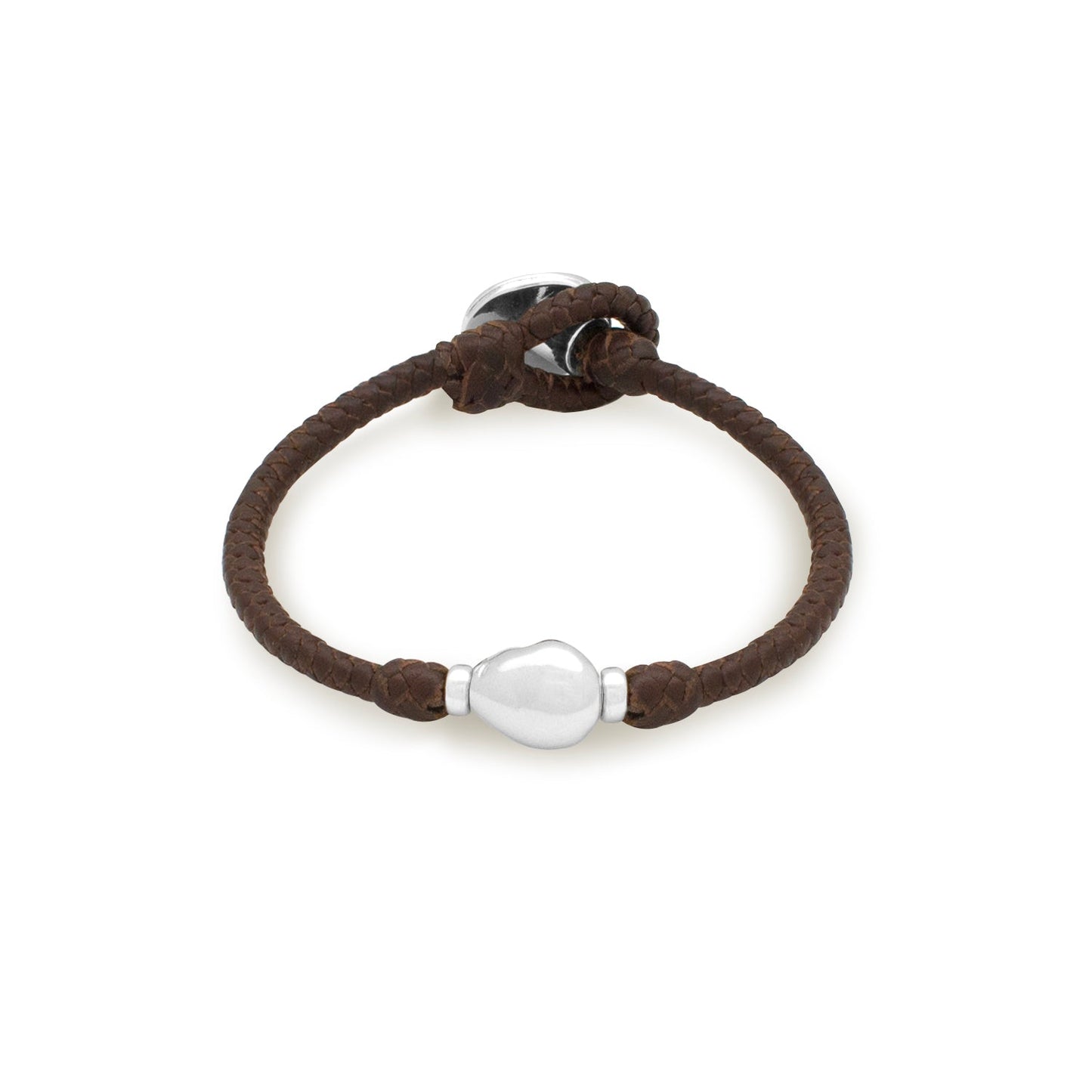SOLITARY SILVER BRACELET