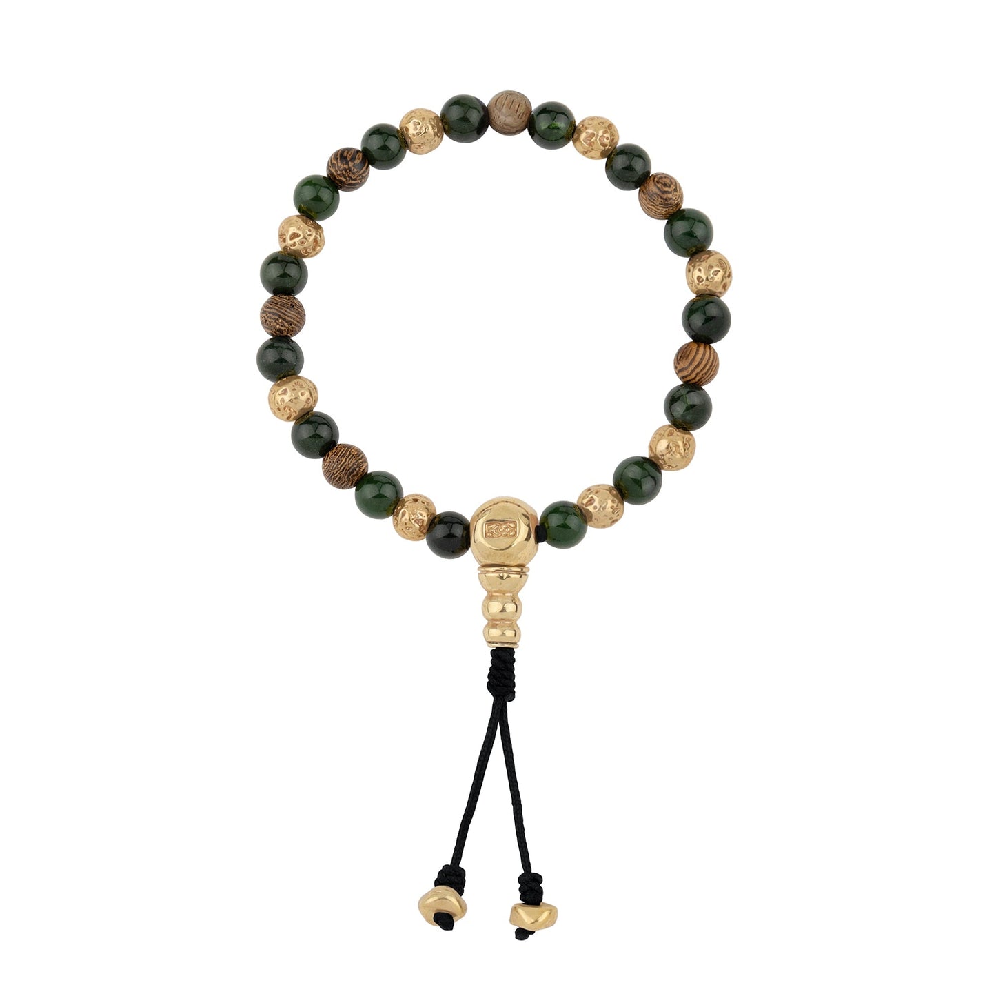 JAPA MALA STONE GOLD