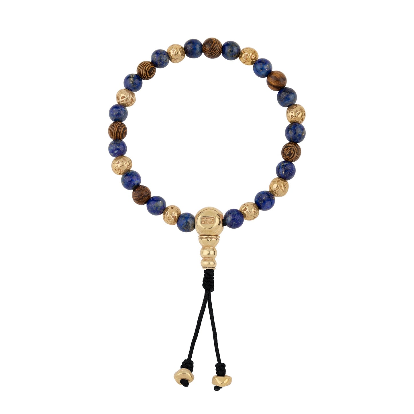 JAPA MALA STONE GOLD