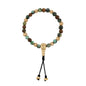 JAPA MALA STONE GOLD
