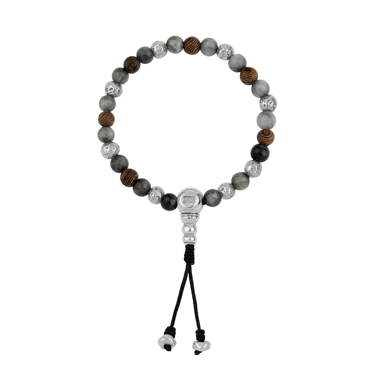 JAPA MALA PIERRE ARGENT