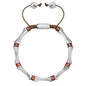 Pulsera Bañado en Rodio, Piedras, Cuentas tubulares - Joyería y bisutería fina