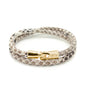 Pulsera para hombre y mujer de piel natural de serpiente o lagarto, con broche en baño de oro de 22K - Joyería y bisutería fina