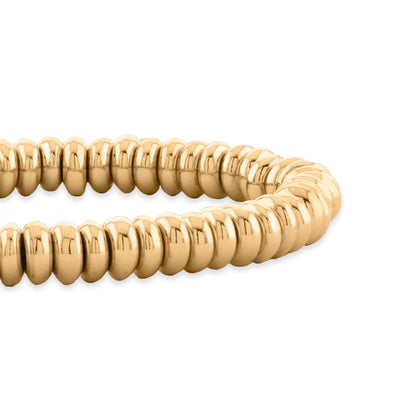 Pulsera baño en oro de 22K, Hilo de seda - Joyería y bisutería fina