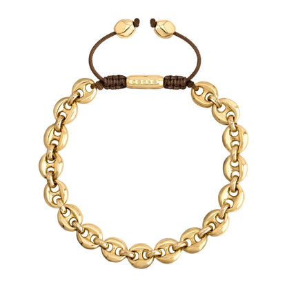 Pulsera de eslabones en baño de Oro 22K - Joyería y bisutería fina