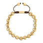 Pulsera de eslabones en baño de Oro 22K - Joyería y bisutería fina
