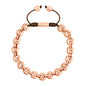 Pulsera de eslabones baño oro rosa 22K - Joyería y bisutería fina