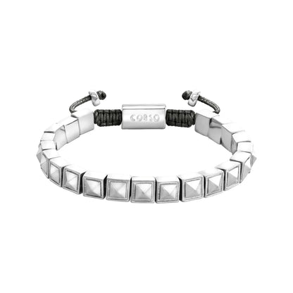 Pulsera Baño de Oro 22K, Oro Rosa 22K, Rodio, Cuentas geométricas - Joyería y bisutería fina