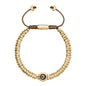 Pulsera Bañado en Oro 22K, Piedras naturales - Joyería y bisutería fina