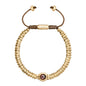 Pulsera Bañado en Oro 22K, Piedras naturales - Joyería y bisutería fina