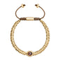 Pulsera Bañado en Oro 22K, Piedras naturales - Joyería y bisutería fina