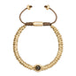 Pulsera Bañado en Oro 22K, Piedras naturales - Joyería y bisutería fina